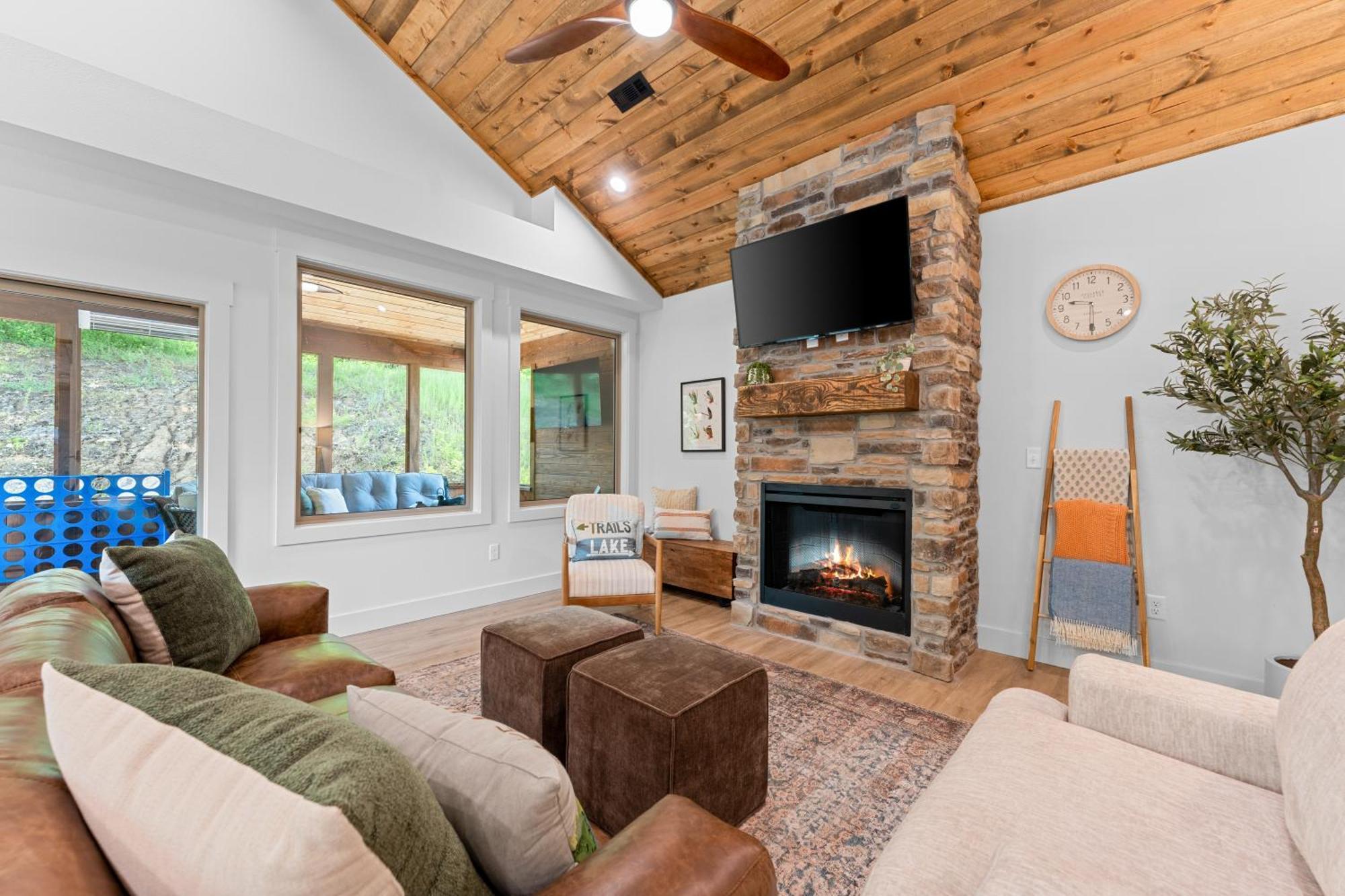 New Ozark Oasis Luxe Cabin Retreat With Hot Tub Hollister Eksteriør billede