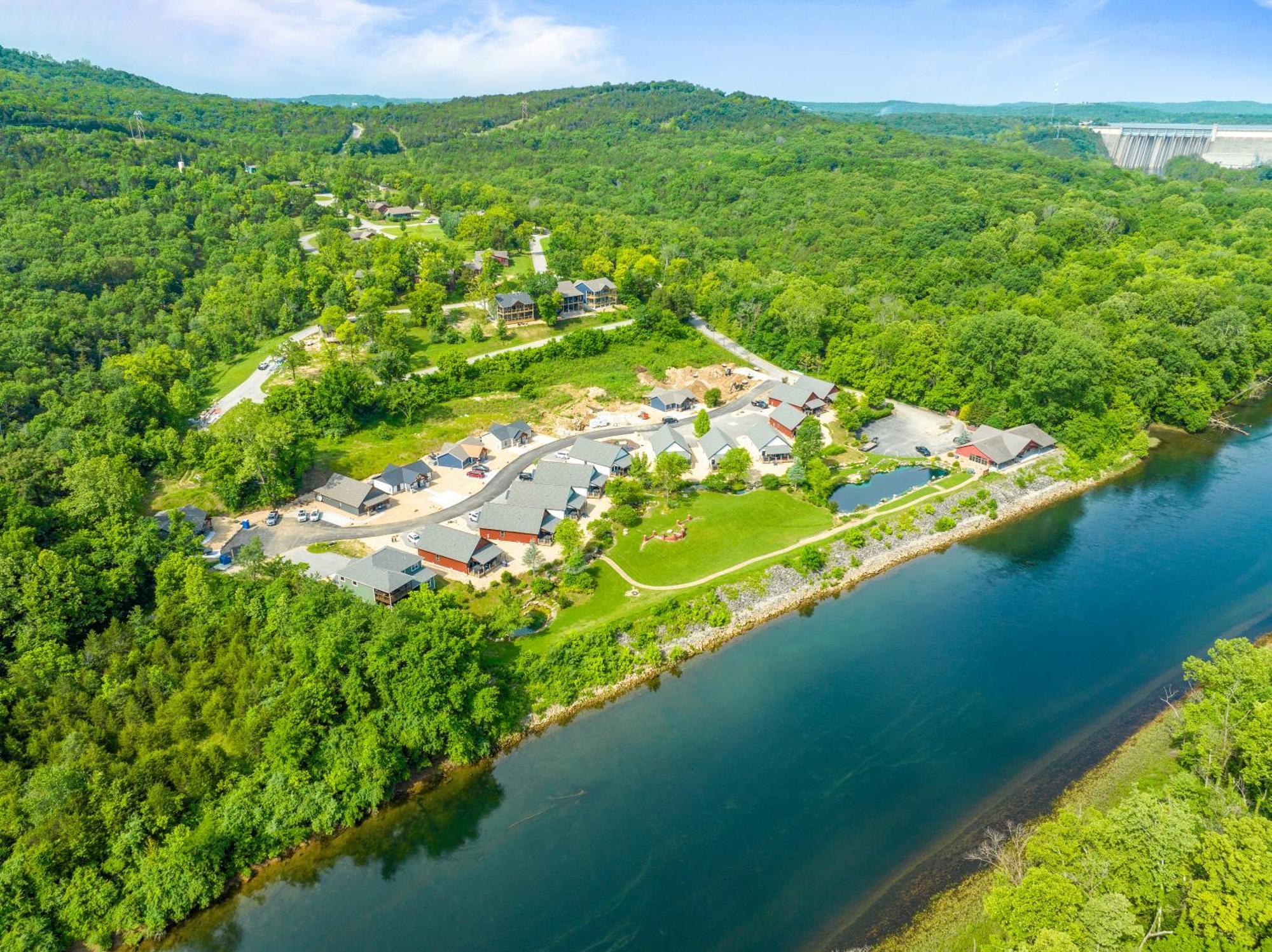 New Ozark Oasis Luxe Cabin Retreat With Hot Tub Hollister Eksteriør billede