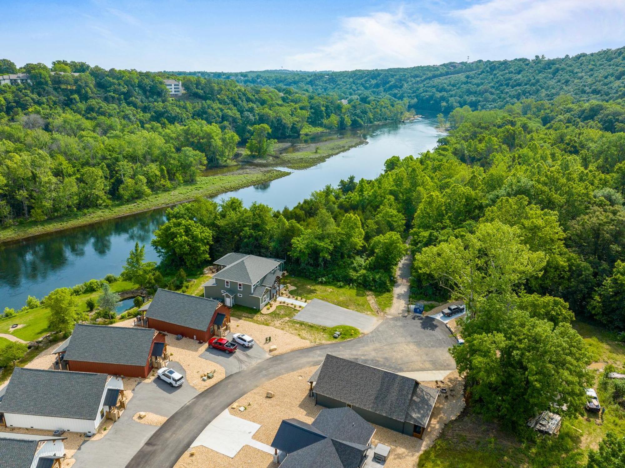 New Ozark Oasis Luxe Cabin Retreat With Hot Tub Hollister Eksteriør billede